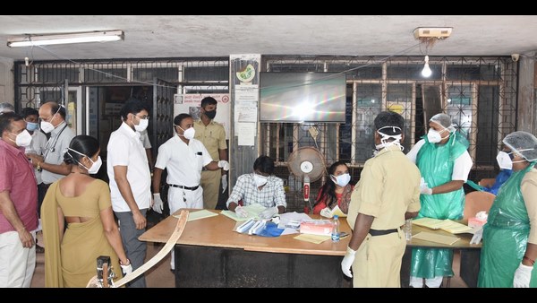 DC Ramachandran Visited Bidar Institute Of Medical Sciences DC Ramachandran Visited Bidar Institute Of Medical Sciences