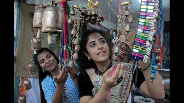 Actress Greeshma Grand Flea Market Ugadi Shopping Carnival Chitrakal Parishat 