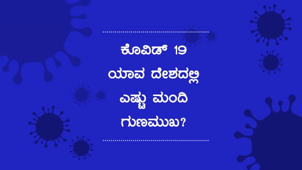 ವಿಶ್ವದೆಲ್ಲೆಡೆ ಕೊವಿಡ್ 19 ಪ್ರಕರಣಗಳು 