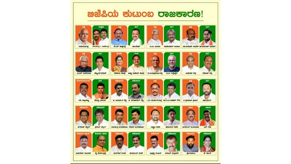 ಬಿಜೆಪಿ ವಂಶವೃಕ್ಷ ಪಟ್ಟಿ - ರಾಜ್ಯ ಬಿಜೆಪಿ ವಂಶವೃಕ್ಷ ಪಟ್ಟಿ - ರಾಜ್ಯ