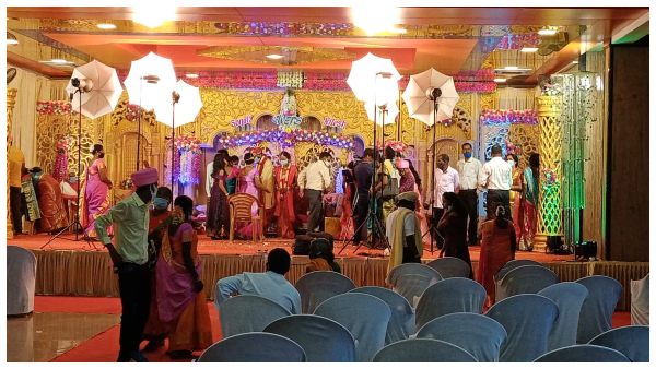 COVID 19 Guidelines Officials Raid On Marriage Fuction COVID 19 Guidelines Officials Raid On Marriage Fuction