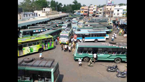 Transport Strike: No entry for BMTC buses At Kempegowda Bus station