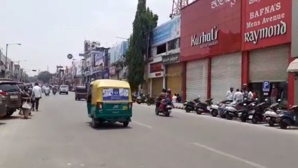 COVID Situation Shops Closed In Mysuru City COVID Situation Shops Closed In Mysuru City
