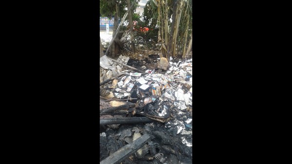 3000 ಸಾವಿರ ಭಗವದ್ಗೀತೆ ಪ್ರತಿಗಳು ಭಸ್ಮ