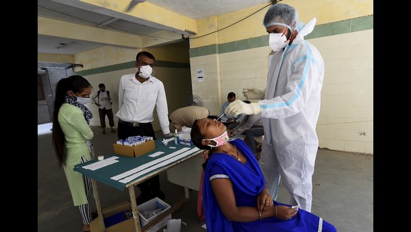 ದೇಶದಲ್ಲಿ ಕೊರೊನಾವೈರಸ್ ಸೋಂಕಿತ ಪ್ರಕರಣಗಳು 