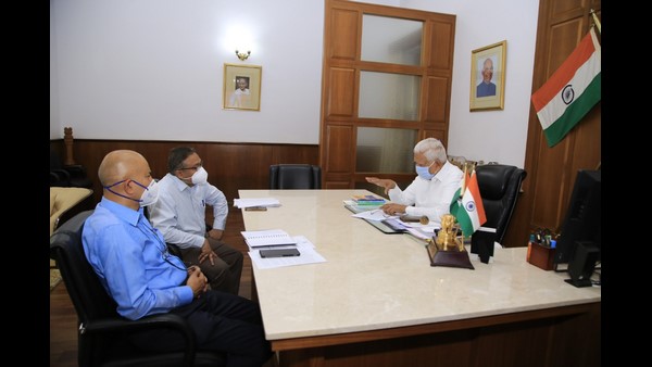 Chief Secretary Submits report Coronavirus Situation To Governor 