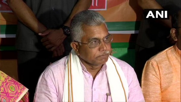 West Bengal: TMC Workers Attacked On His Party Workers, BJP chief Dilip Ghosh Allegation