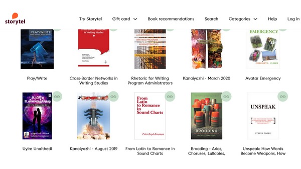 2 ಲಕ್ಷಕ್ಕೂ ಹೆಚ್ಚು ಆಡಿಯೊ ಪುಸ್ತಕಗಳು 2 ಲಕ್ಷಕ್ಕೂ ಹೆಚ್ಚು ಆಡಿಯೊ ಪುಸ್ತಕಗಳು