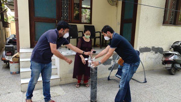 BV Srinivas And Team Stand By To Help People In Covid Crisis