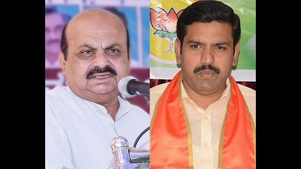  ಗೃಹಸಚಿವ ಬಸವರಾಜ ಬೊಮ್ಮಾಯಿ, ರಾಜ್ಯ ಬಿಜೆಪಿ ಉಪಾಧ್ಯಕ್ಷ ವಿಜಯೇಂದ್ರ 