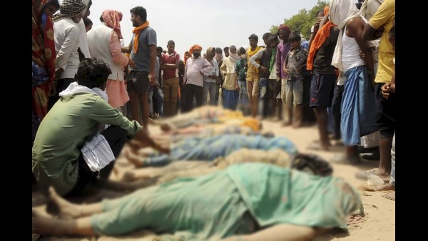 ಶವಗಳ ಬಗ್ಗೆ ಘಾಜಿಪುರ್ ಜಿಲ್ಲಾಡಳಿತದ ವಾದ?