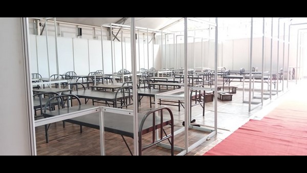 Construction Of 1 Thousand Oxygen Beds Temporary Hospital By Jindal Factory Construction Of 1 Thousand Oxygen Beds Temporary Hospital By Jindal Factory