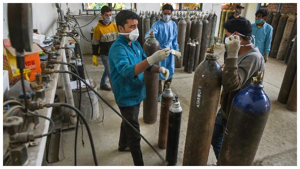 ಕೊರೊನಾವೈರಸ್ ಪ್ರಕರಣ ಮತ್ತು ಆಮ್ಲಜನಕ ಪ್ರಮಾಣ 