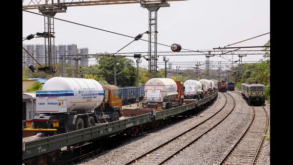 Delhi receives its 2nd Oxygen Express with 120 MT Liquid Oxygen 