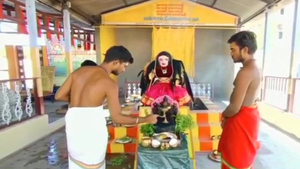 Corona Devi Temple Built At Coimbatore 