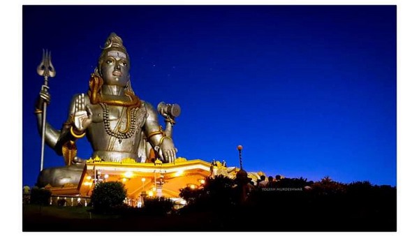 Karwar: Bhatkal Murudeshwar Temple Electrical decoration Got International Level Award