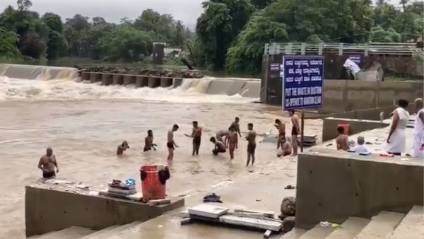 Mangaluru: Large Number of Devotees Visiting To Dharmasthala Temple During Covid-19 Lockdown