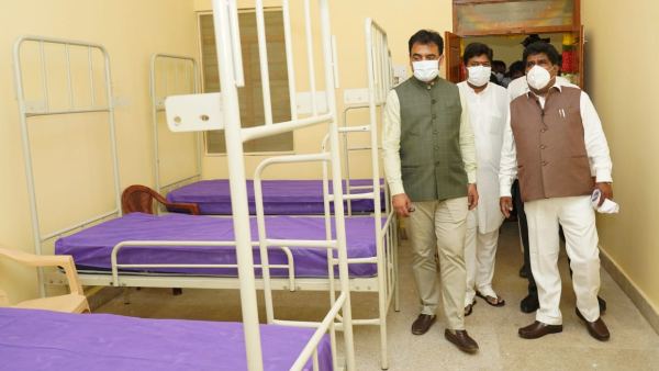 Covid Care Hospital Inaugurated At Mulabagilu 