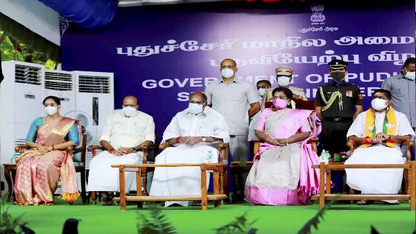 Puducherry: After One Month Exercise, Five Ministers Are Takes Sworn As Minister Puducherry: After One Month Exercise, Five Ministers Are Takes Sworn As Minister