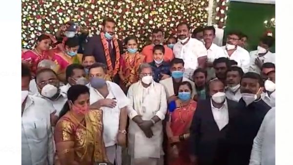 Covid-19 Norms Violation In MLA Ramappa Daughters Marriage: Notice Issued By Davanagere DC