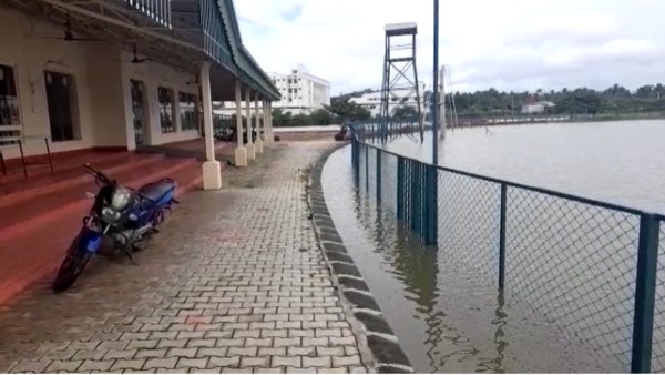 Navule KSCA Cricket Stadium Was Completely Damaged Due To Heavy Rain