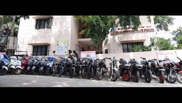 Kamakshipalya police arrested a interstate Bike theft gang !
