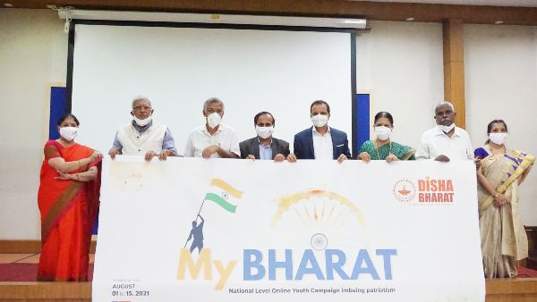 Disha Bharat Organised National Level Onliline Youth Campaign MyBharat From August 1 To 15, 2021 Disha Bharat Organised National Level Onliline Youth Campaign MyBharat From August 1 To 15, 2021