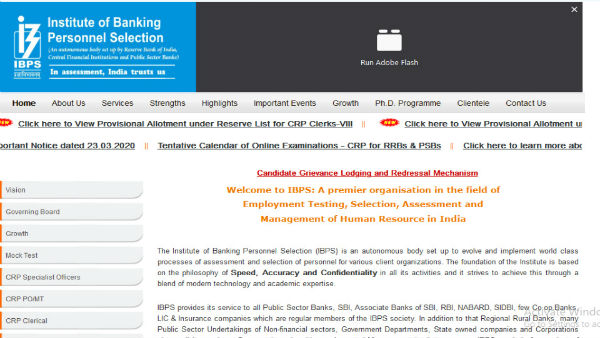 Finance Ministry clarification regarding holding of competitive exam in local languages by IBPS Finance Ministry clarification regarding holding of competitive exam in local languages by IBPS