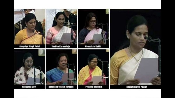  ನರೇಂದ್ರ ಮೋದಿ ಸರಕಾರದ ಮಹಿಳಾ ಸಚಿವರುಗಳ ಪಟ್ಟಿ - 2