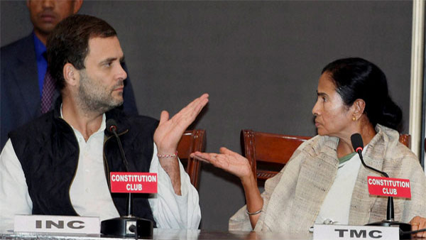  ರಾಹುಲ್‌ ಗಾಂಧಿ ಬಗ್ಗೆ ಪ್ರಶ್ನೆ ಬದಿಗೊತ್ತಿದ ದೀದಿ