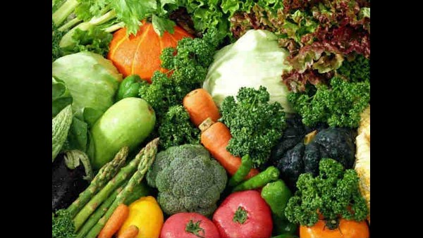  ಎರಡು ಕಪ್ ತರಕಾರಿ ಸೇವನೆ