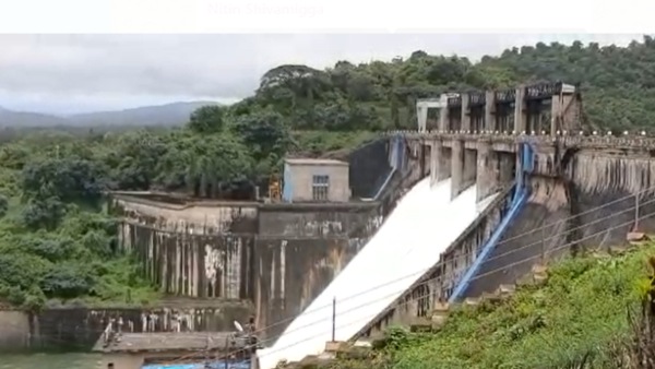 Shivamogga: 1600 Cusecs Water Releases From Bhadra Reservoir 
