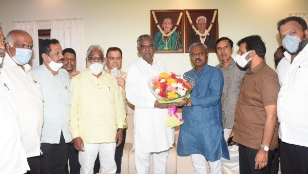 ಸಂಸದ ವಿ. ಶ್ರೀನಿವಾಸ್ ಪ್ರಸಾದ್ ಭೇಟಿ ಸಂಸದ ವಿ. ಶ್ರೀನಿವಾಸ್ ಪ್ರಸಾದ್ ಭೇಟಿ