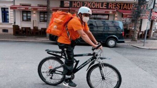 Former Afghan minister Syed Ahmad works as pizza delivery boy in Germany Former Afghan minister Syed Ahmad works as pizza delivery boy in Germany