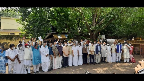 ಕೇಂದ್ರ ಸರ್ಕಾರದ ವಿರುದ್ಧ ಪ್ರತಿಪಕ್ಷಗಳ ಪ್ರದರ್ಶನ 