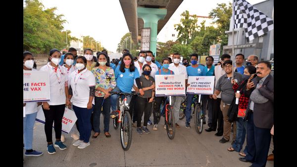 United Hospital Cycle Rally – Ride to Spread Awareness on Covid-19 Vaccination United Hospital Cycle Rally – Ride to Spread Awareness on Covid-19 Vaccination