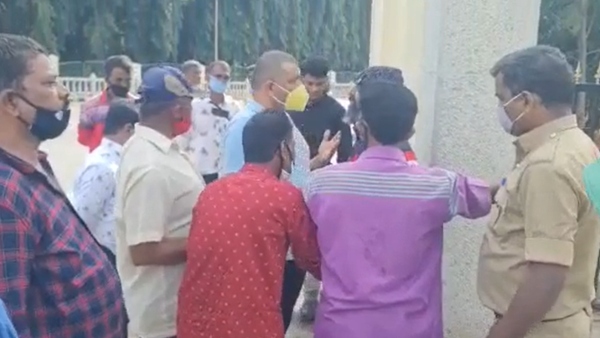 Police Clearing Actor Vishnuvardhan Statue In Mysuru: Fans Outrage