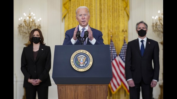 ದೇಶವನ್ನು ಉದ್ದೇಶಿಸಿ ಮಾತನಾಡಿದ ಜೋ ಬೈಡನ್ 