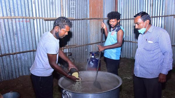 ಅರಮನೆ ಆವರಣದಲ್ಲಿಯೇ ತಯಾರಿ