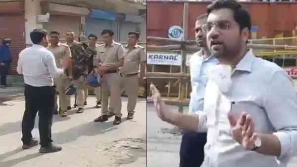 Haryana Government Transferred Officer Who Told Cops To Crack The Heads Of Farmers Haryana Government Transferred Officer Who Told Cops To Crack The Heads Of Farmers