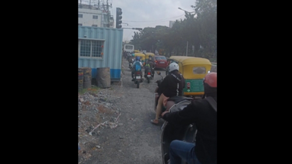Indiranagar 100 feet road work loophole: Public Complaints on social media Koo