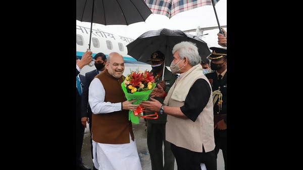 ಸಚಿವ ಅಮಿತ್ ಶಾ ಮೂರು ದಿನಗಳ ಜಮ್ಮು ಕಾಶ್ಮೀರ ಪ್ರವಾಸ 