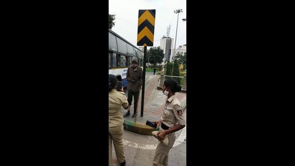 West Division police starts operation against street beggars in Bengaluru 