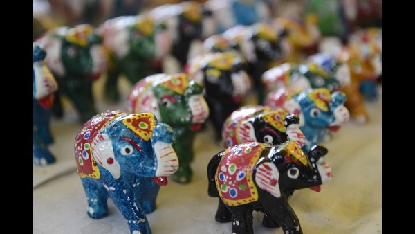 Dasara Dolls Highlight Of Indian Artisans Bazaar at Chitrakala Parishath