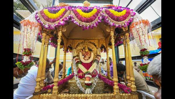 ಮೈಸೂರಿನ ಚಾಮುಂಡೇಶ್ವರಿ