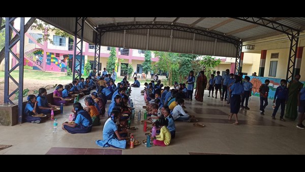 Akshaya Patra Foundation starts serving Mid Day meals in Bengaluru 