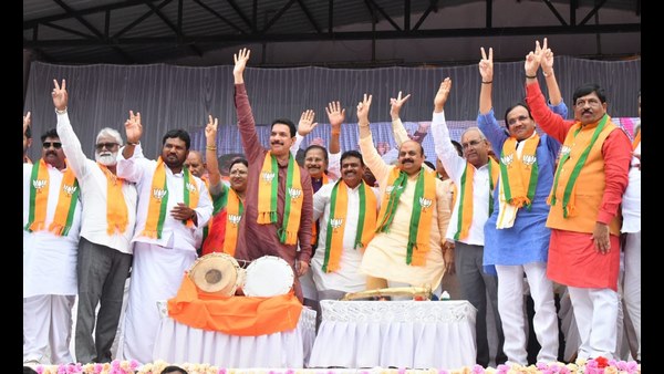 ರಾಜ್ಯಾಧ್ಯಕ್ಷ ಕಟೀಲ್ ನೇತೃತ್ವದ ತಂಡ! ರಾಜ್ಯಾಧ್ಯಕ್ಷ ಕಟೀಲ್ ನೇತೃತ್ವದ ತಂಡ!