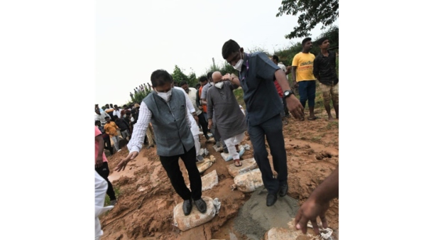 CM Basavaraj Bommai announce 5 lack relief for rain effect damage houses