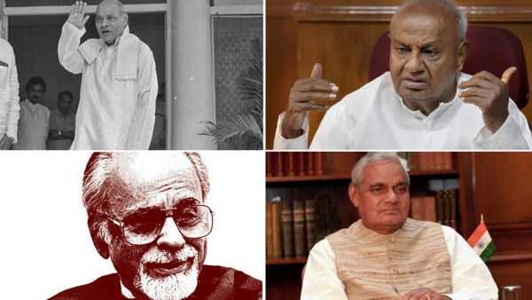  ಮನಮೋಹನ್ ಪ್ರಧಾನಿಯಾಗಿದ್ದು, ವಾಜಪೇಯಿಯವರು ಪ್ರಧಾನಿ ಪಟ್ಟ ಕಳೆದುಕೊಂಡಿದ್ದು