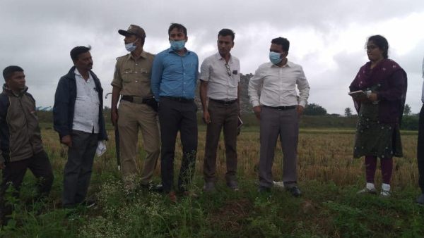  Rain Koppal DC Inspect The Crop Damage 